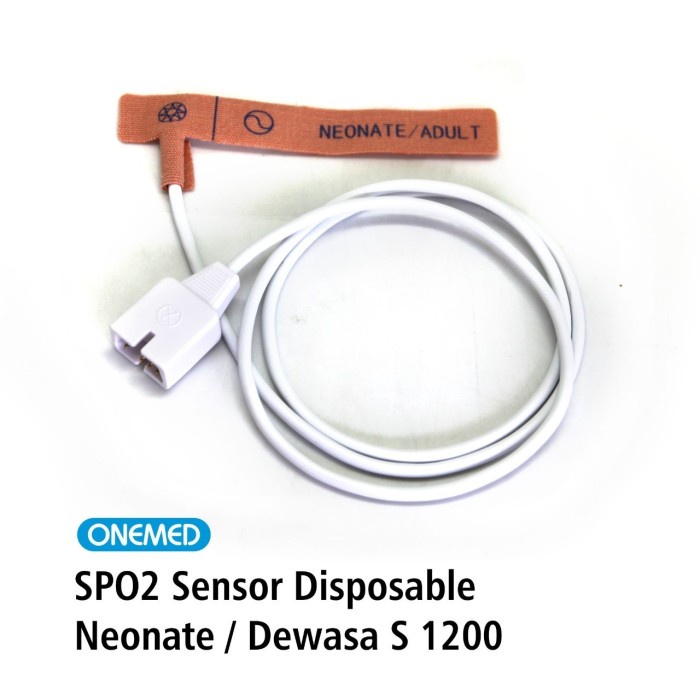 ONEMED Kabel SPO2 Sensor Disposable Neonate / Dewasa S 1200 OOF
