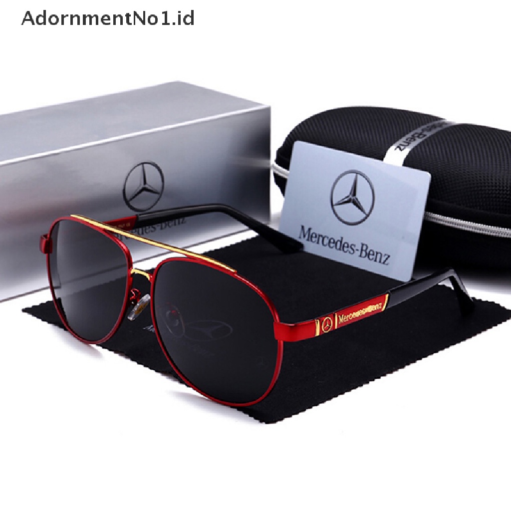 [AdornmentNo1] Kacamata Hitam Populer Benz Pria Memancing Polarizing Driving Sunglasses [ID]