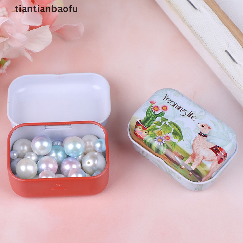 [tiantianbaofu] Yangtuo mini box Sealed jar packing Kotak Perhiasan candy box Penyimpanan Kecil Butik