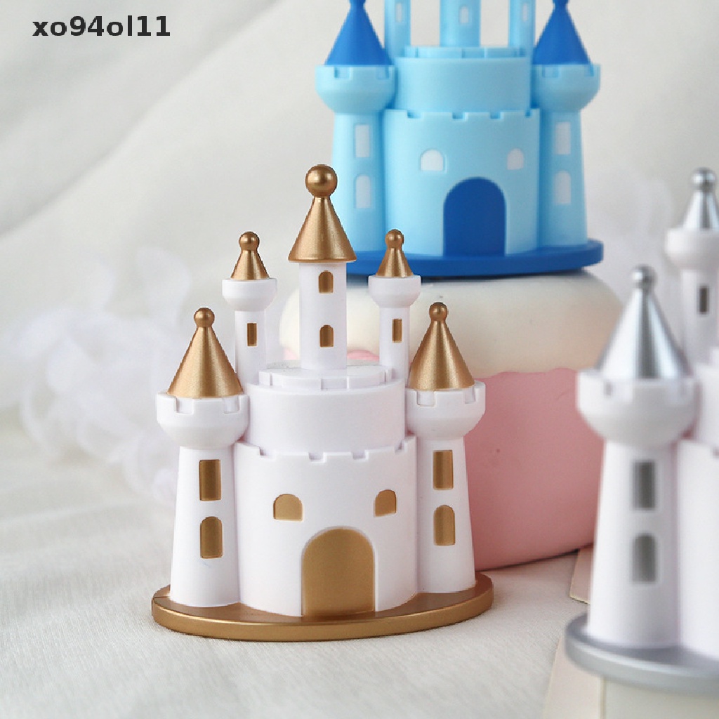 Xo Princess Prince Castle Happy Birthday Dekorasi Rumah Makan Baking Cupcake Cake Topper Kue Bendera Acara Pary Perlengkapan Cinta Hadiah OL