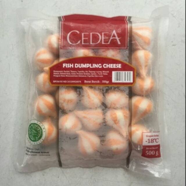 

CEDEA FISH DUMPLING CHEESE 500 GRAM