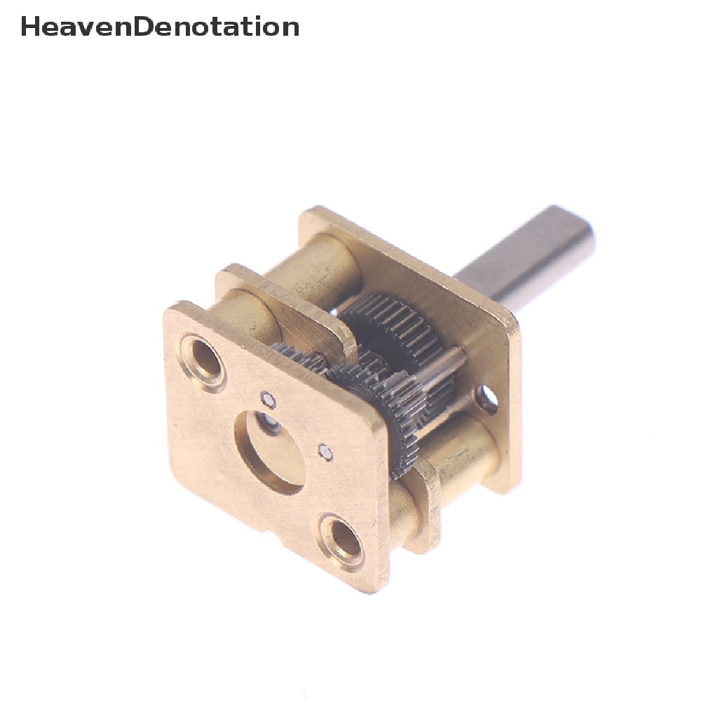 [HeavenDenotation] 2pcs All metal gear reducer N20 reducer gearbox Suku Cadang Motor N20 Geared Motor HDV