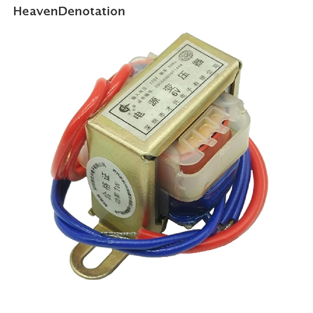 [HeavenDenotation] Ac 6V 9V 12V 15V 18V 24V Tegangan Output 1W Voltage Tembaga Power Transformer HDV