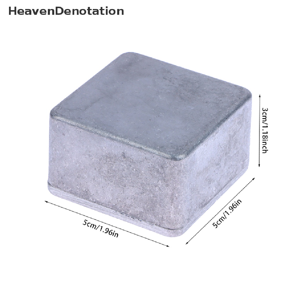 [HeavenDenotation] Aluminium Enclosure Electronic Diecast Stompbox Project Box 1590LB 50 * 50 * 3mm HDV