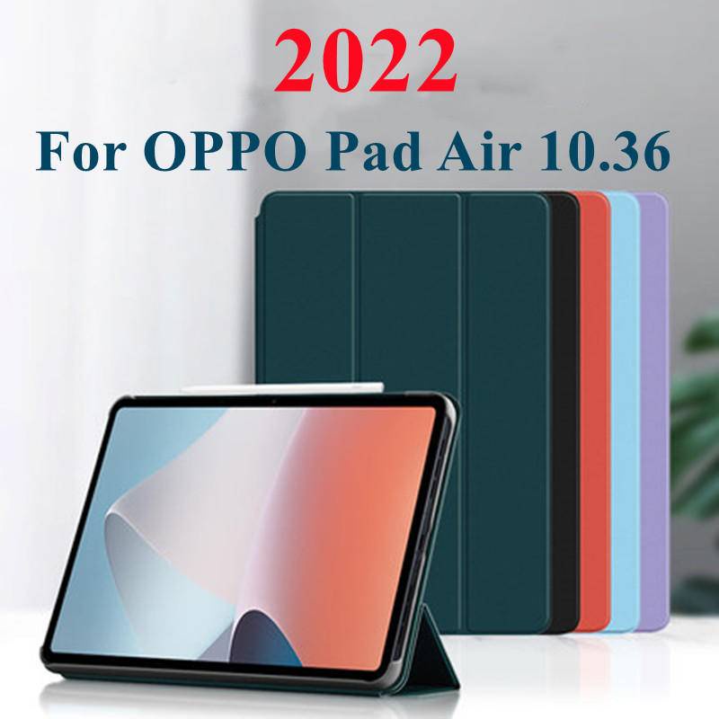 Casing Lipat Tiga Untuk OPPO Pad Air2 10.36 Magnetic Smart rotective Tablet Cover