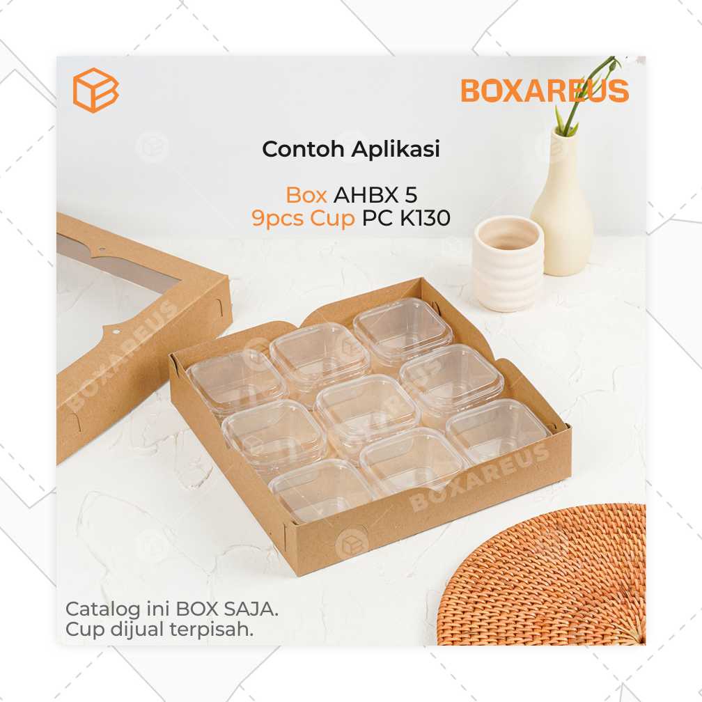 Kotak Kue Dus Bolu 25 x 25cm Box Brownies Pastry Packaging |AHBX 5