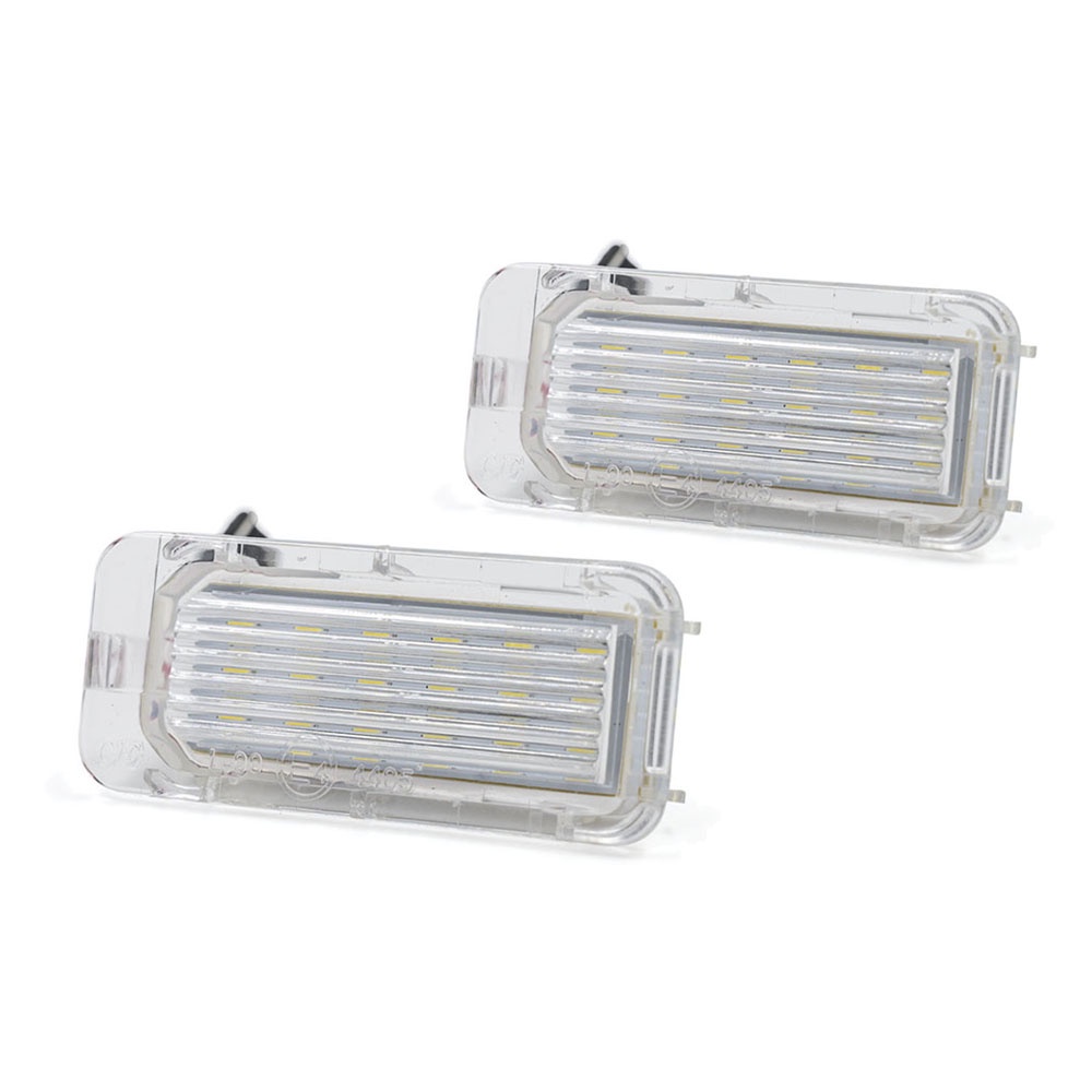 2pcs Untuk Lampu Plat Nomor LED Ford C-Max Transit Connect Edge Ecosport Ranger Transit-150 /250/350Untuk Jaguar XJ XF