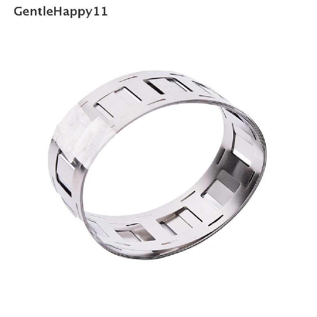 Gentlehappy 1m 0.15 * 27MM Ni Plat Nikel strip tape Untuk 18650-an id Las Li-Ion Bintik