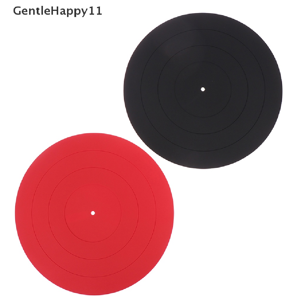 Gentlehappy Alas Silikon Anti Getaran Rubber LP Antislip Mat Untuk Meja Putar Phonograph id