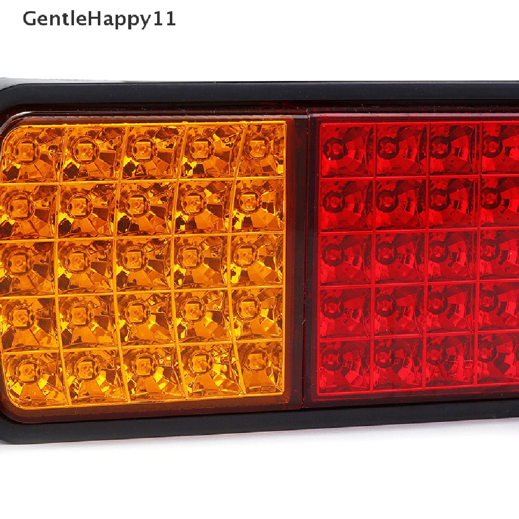 Gentlehappy 1X75 LED 12V Mobil Truk Perahu Trailer Belakang Ekor Lampu Rem Reverse Indikator Lamp id