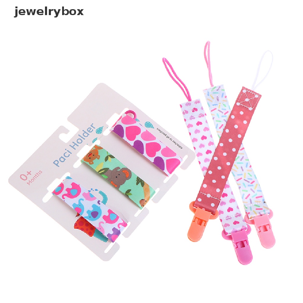 [jewelrybox] 3pcs/set Klip Dot Bayi Rantai Dummy Clip Nipple Holder Untuk Nipples Boutique