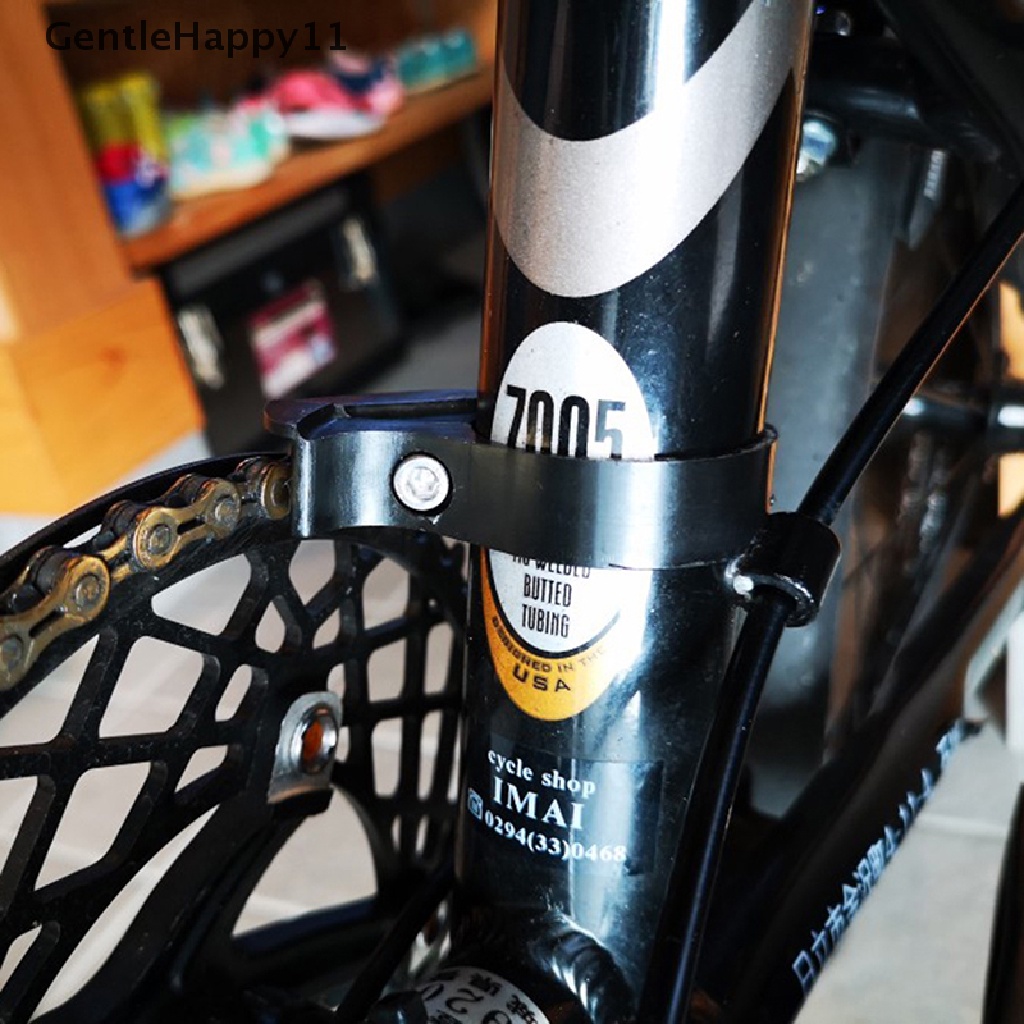 Gentlehappy Single Speed Chain Guard Adjustable Chain Guide Anti-Drop Gear Guide Deflector id