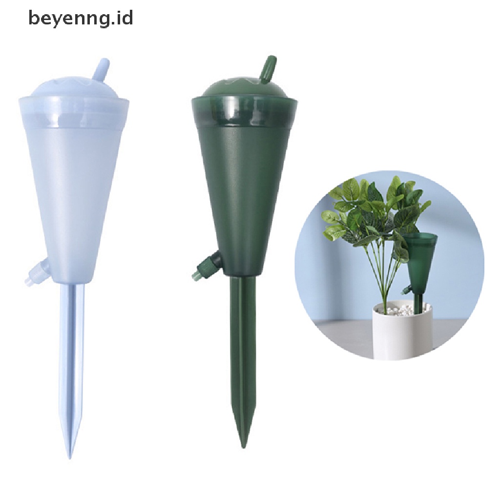 Beyen Tanaman Bunga Air Otomatis Self Watering Devices Kartun Indoor Penyiram Rumput Alat Siram Pot Taman Rumah ID