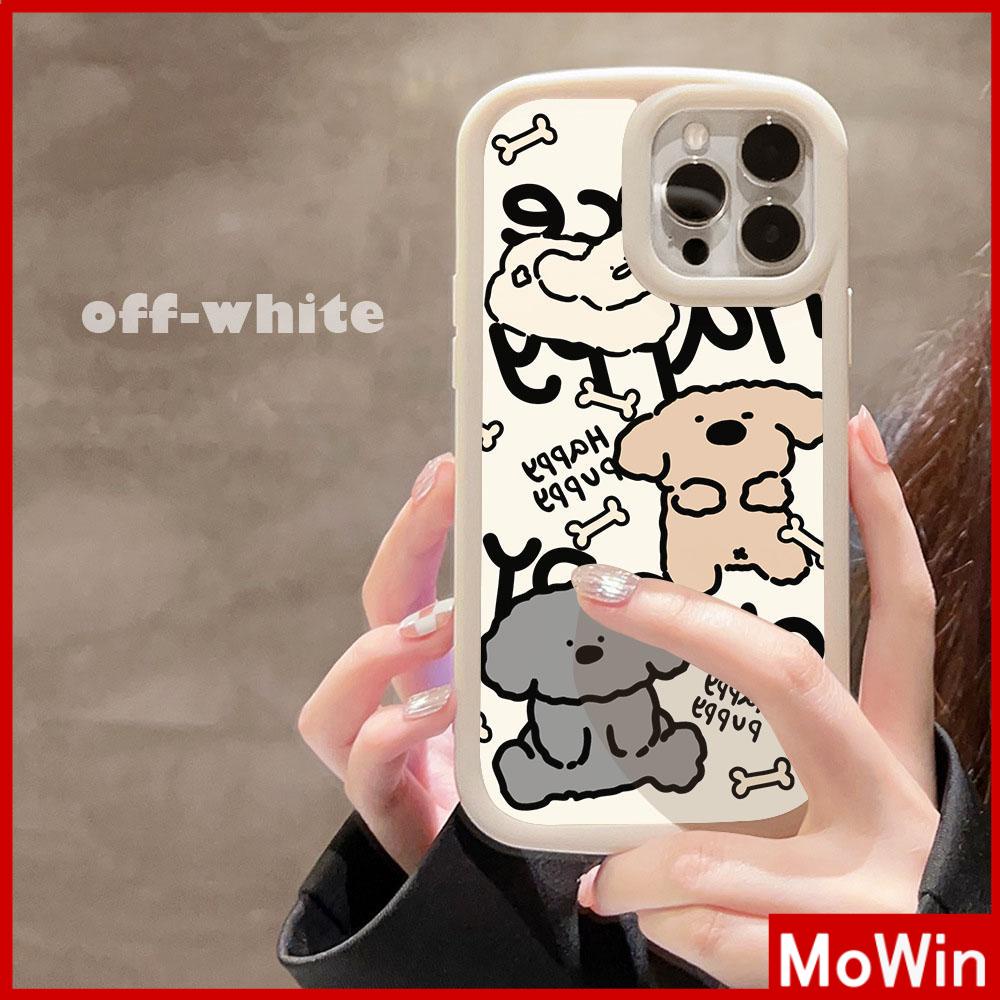 For iPhone 14 Pro Max iPhone Case Matte TPU Soft Case Black Beige Shockproof Protection Camera Cute Animal Dog Compatible with iPhone 13 Pro max 12 Pro Max 11 xr xs max 7Plus
