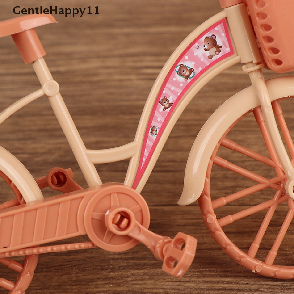 Gentlehappy 1Pcs 1: 12rumah Boneka Miniatur Sepeda Model Pemandangan Boneka DIY Dekorasi Aksesoris id