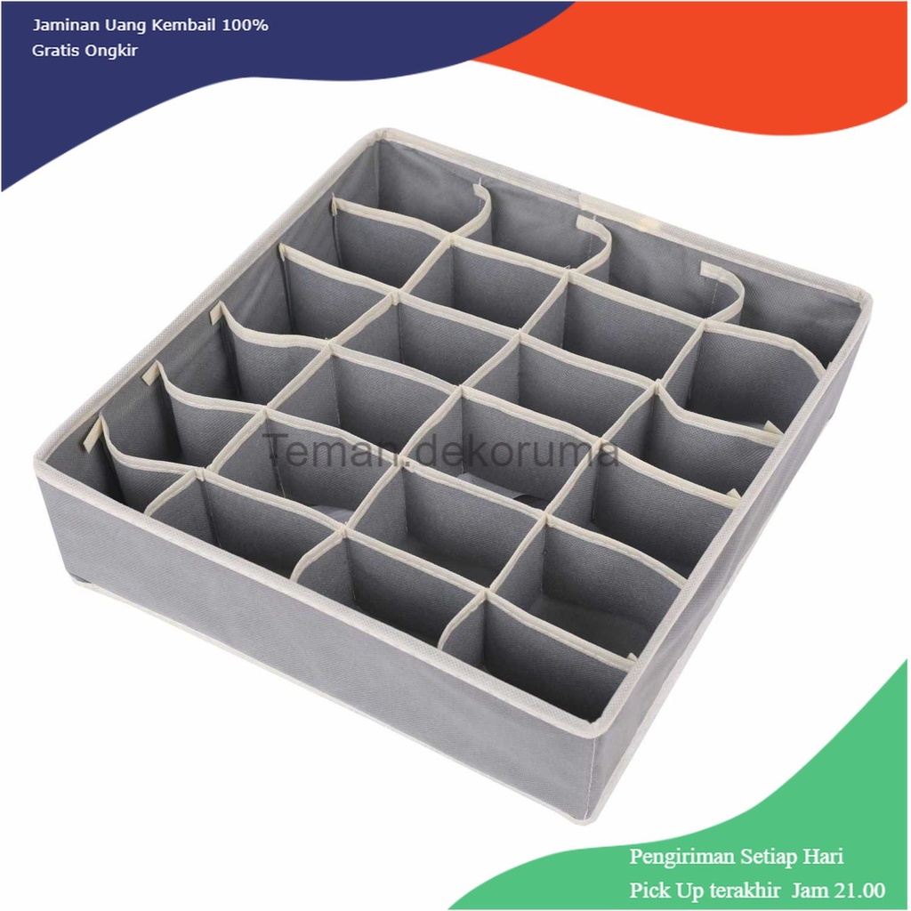 TD - RTG JOWA Kotak Sekat Pembatas Pakaian Storage Drawer Divider Box - JW248