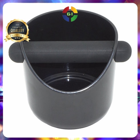 Box Wadah Kopi Espresso Knock Box Model A Black