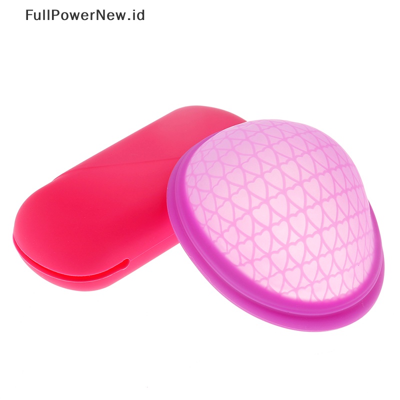 Power Silicone Menstrual Disc Cup Flatfit Mensterilkan Periode Disk Menstruasi Copa Wanita ID