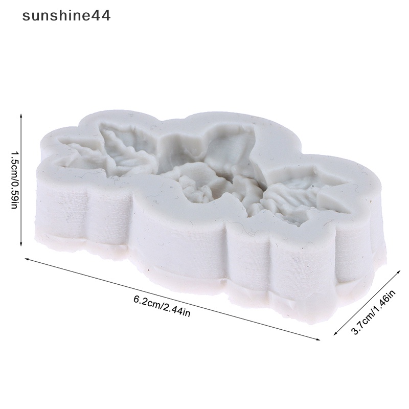 Sunshine 1Pc Buket Bentuk Silikon Lembut Permen Cetakan Kue DIY Baking Bakeware Mould ID