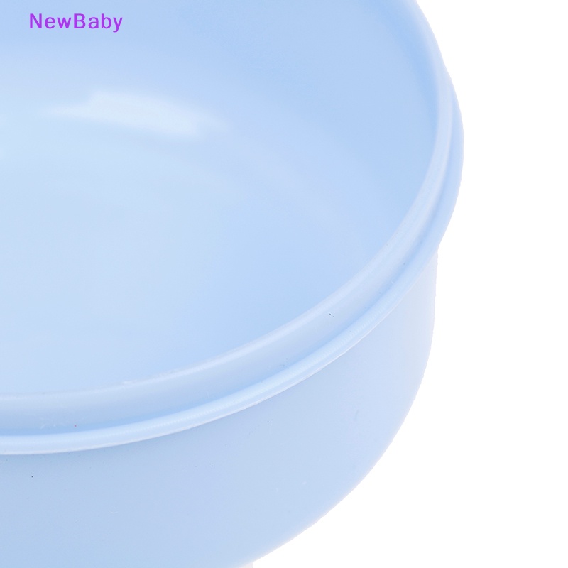 Newbaby 1PCS Lucu Bayi Lembut Wajah Tubuh Kosmetik Puff Talcum Sponge Box Case Wadah ID