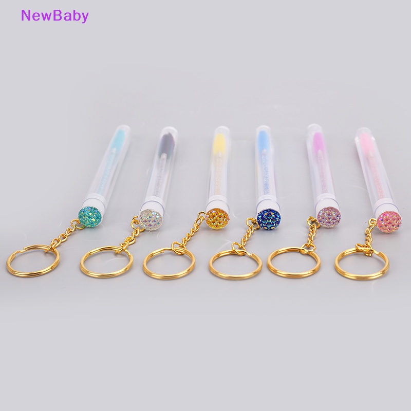 Newbaby Sikat Bulu Mata Alis Eyelash Spoolie Tabung Anti Debu Sisir Alis Alat Makeup ID