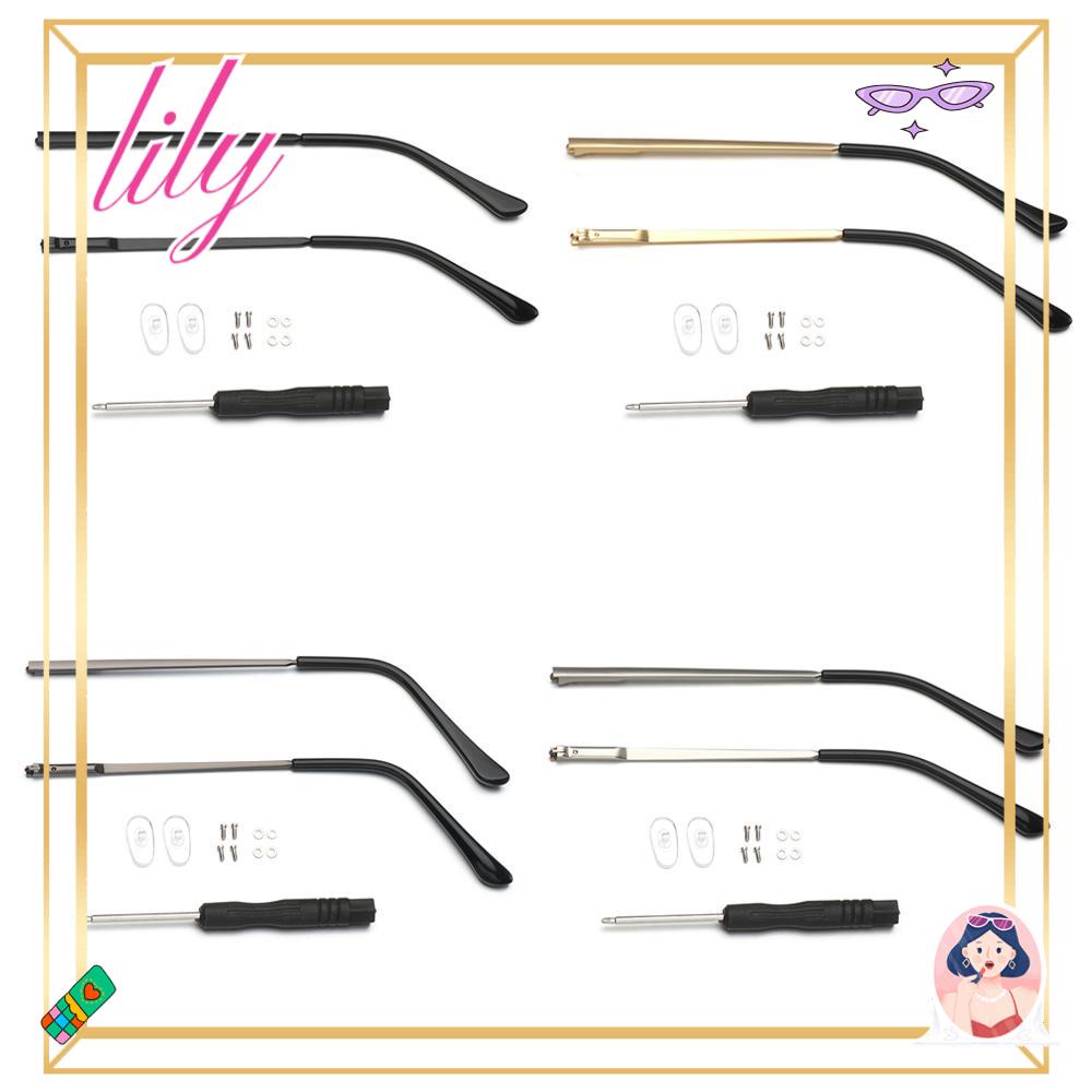 Lily 1pasang Kacamata Arm Eyeglasses Repair Tool Anti-Slip Eyewear Accessories