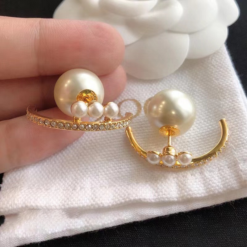 Anting Mutiara Unik Perempuan Anting sensor Tinggi -Tingkat2023Anting Baru