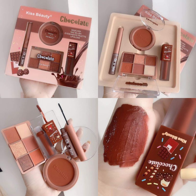 Kiss beauty Chocolate Set Makeup Kit SK