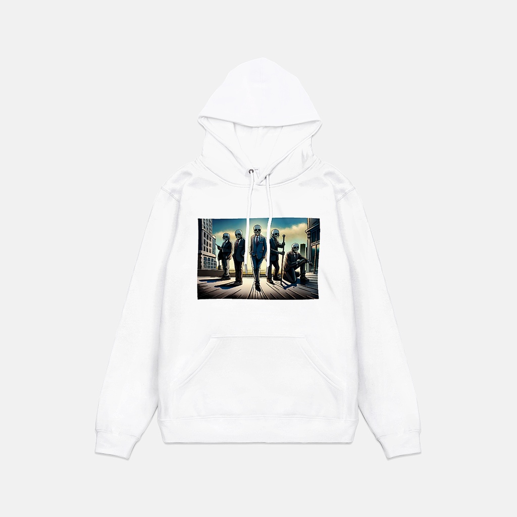Pullover Hoodie Skeleton Squad