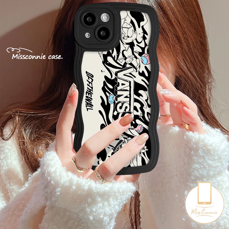 Casing Tpu Lembut Tepi Bergelombang Graffiti Untuk Redmi9 10C 12C 9C A1 10A 9A 9T 10 A1+Redmi Note 11 8 11 9s 9 11s 10s 10 Pro POCO M3 X3 NFC Pro Mi 11T Pro Trendy V.ANS Anime Sarung MARVEL