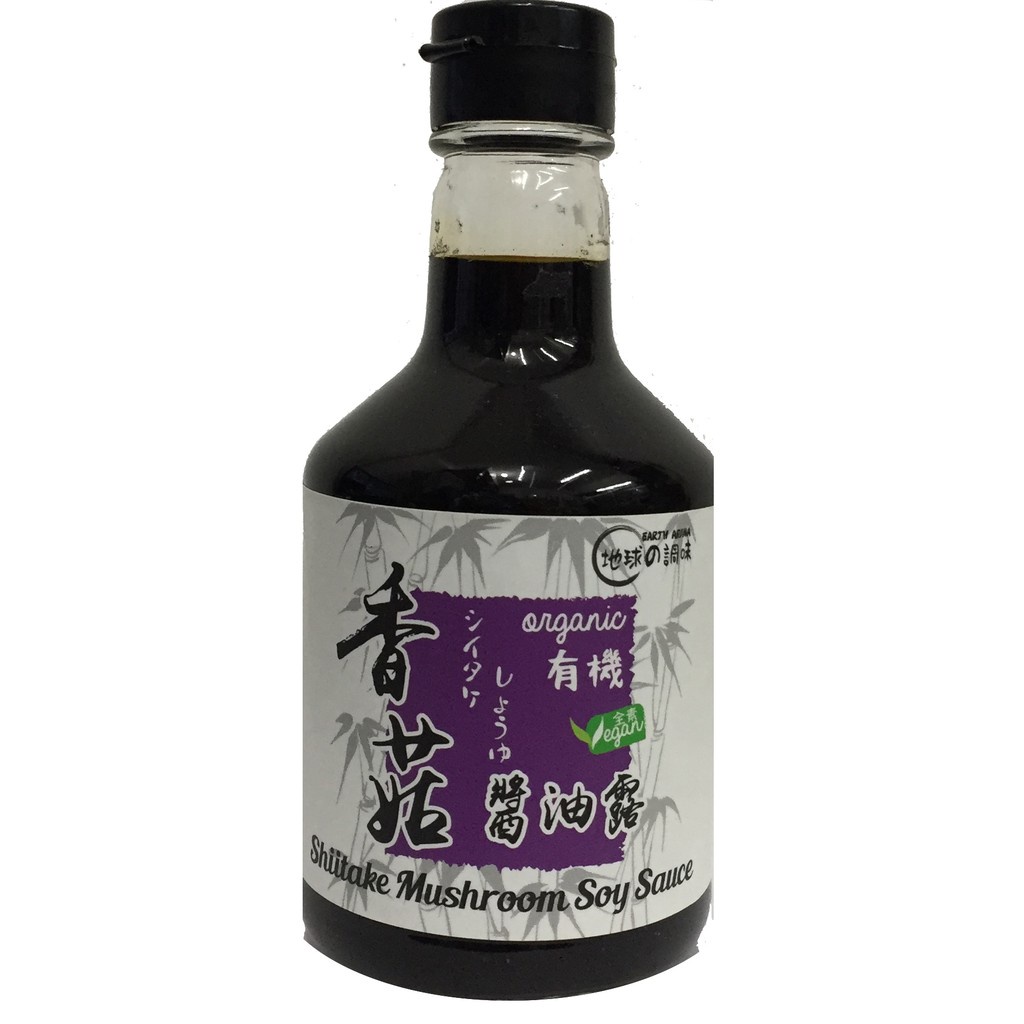 

Earth Organic Shiitake Mushroom Soy Sauce 300ml (CitraFood)