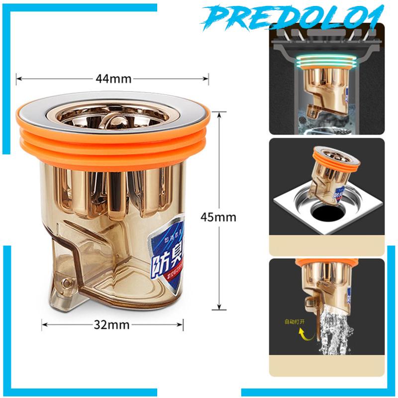 [Predolo1] Floor Drain Drainase Kamar Mandi Sumbat Rambut Shower Drain Stopper Untuk Dn40-50