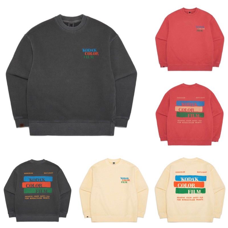 Kdak Graphic Color Film Sweatshirts (3 Colours) Sweater Brandeddtermurah