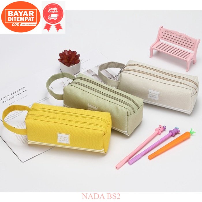 

NB Tempat Pensil Pen Cosmetics Sunshine Kosmetik Pouch GRATIS ONGKIR/COD