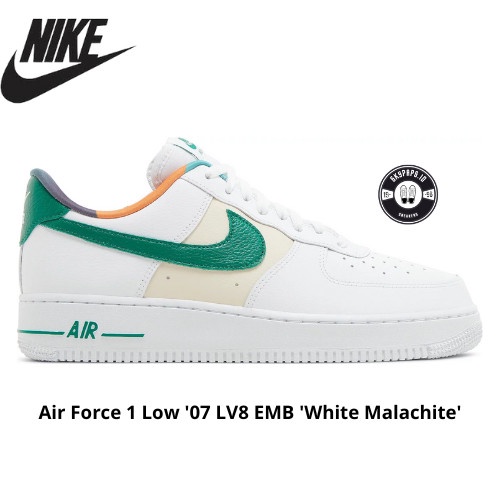 Nike Air Force 1 Low '07 LV8 EMB 'White Malachite - 37
