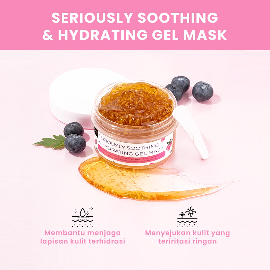 Scarlett Whitening Seriously Soothing &amp; Hydrating Gel Mask