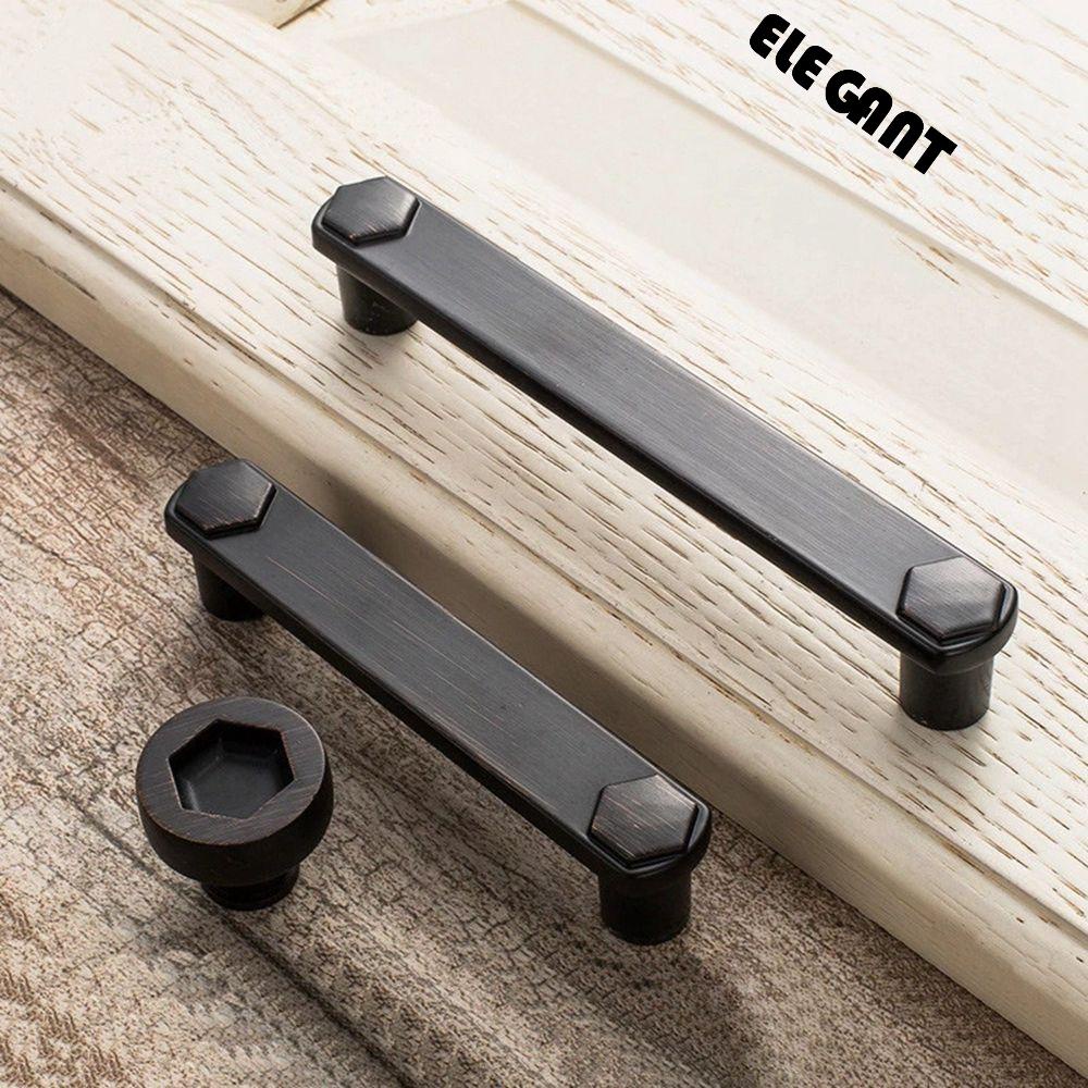 [Elegan] Doorknob Tahan Lama Serbaguna Zinc Alloy Dekorasi Rumah Hardware Dengan Sekrup Handle Lemari Anggur