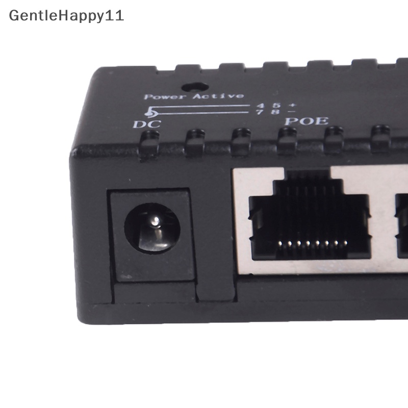 Gentlehappy Passive POE injector Untuk IP Kamera VoIP Telepon Netwrok AP device 12V - 48V id