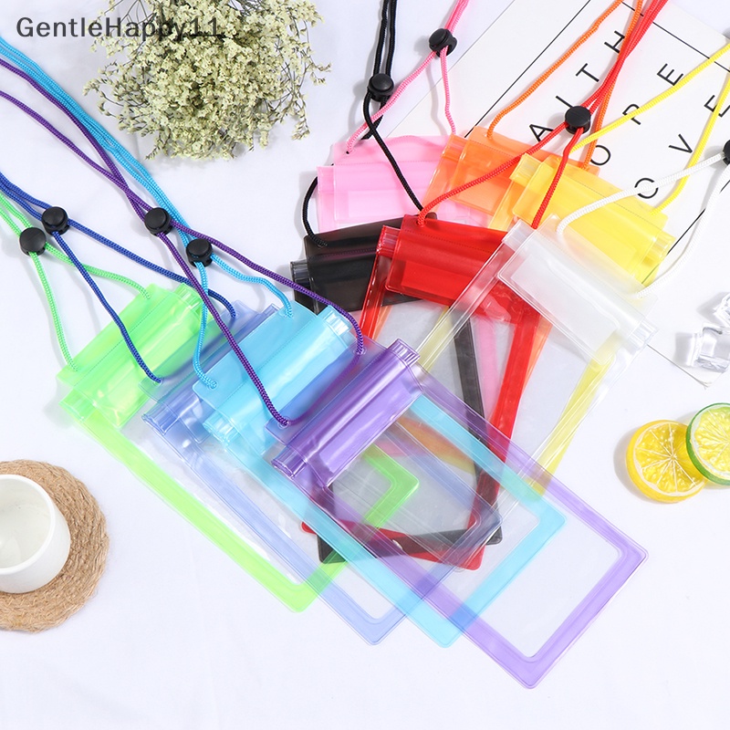Gentlehappy 1Pc 3lapis Sealing Renang Tas Tahan Air Smart Phone Pouch Bag Diving Bag id