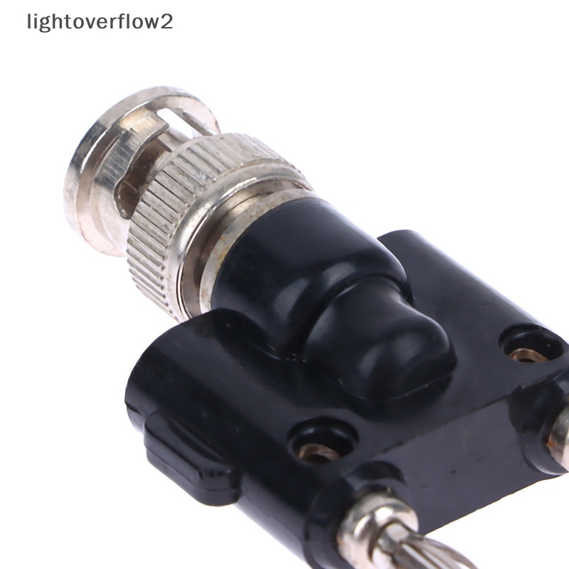 [lightoverflow2] 1pcs BNC Banana Male Female Jack Konektor Coaxial BNC Tee Tipe 3Way Splitter [ID]