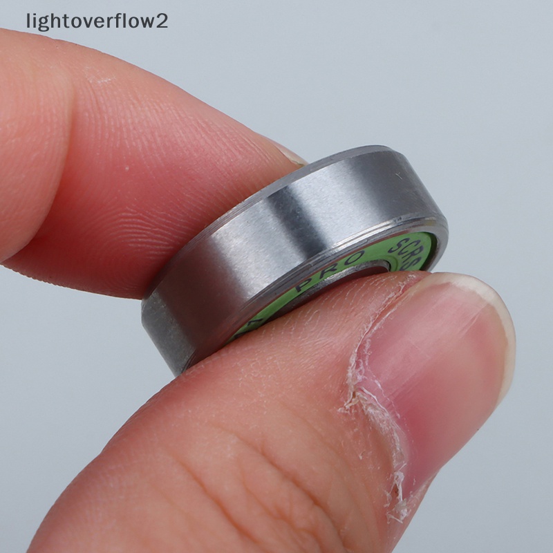 [lightoverflow2] 8pcs 608 Bearing ILQ-11 Longboard Speed Inline Skate Wheel Bearing Skate Scooter [ID]