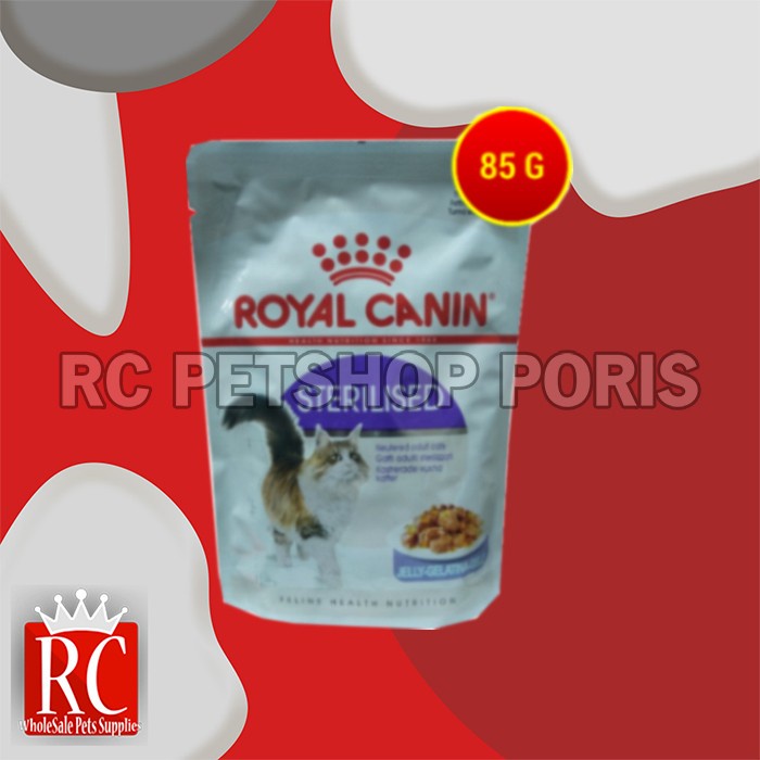 Makanan Basah Kucing Steril Royal Canin Sterillised Cat Food 85 Gram