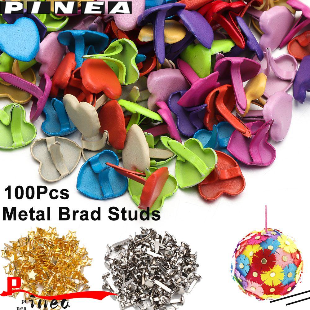 Brads Mini Lapis Nanas DIY Album Splitpin Paku Handmade Craft