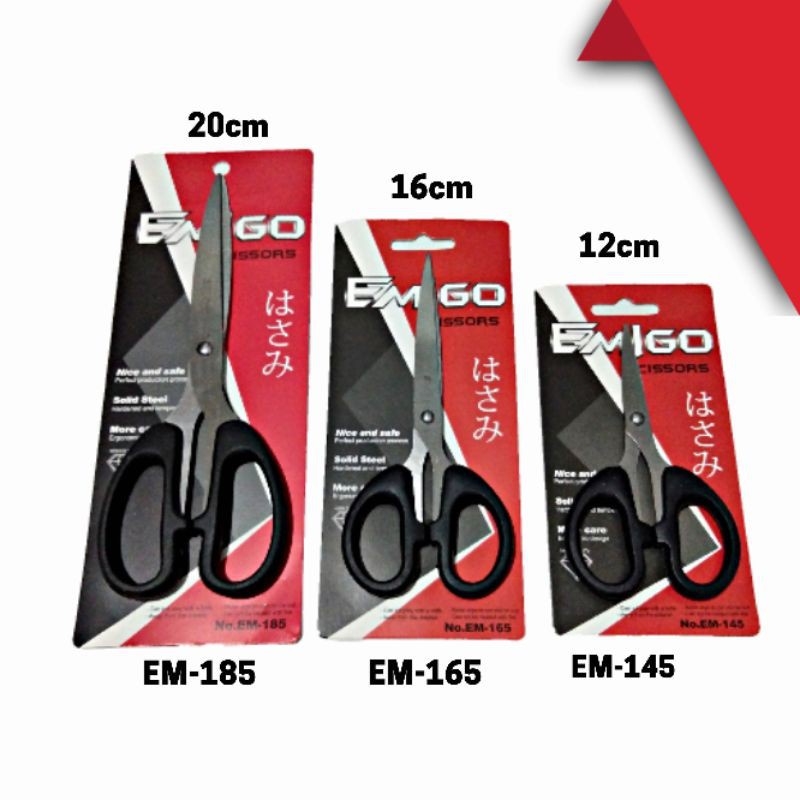 

EMIGO GUNTING EM-145 KECIL EM-165 SEDANG EM-185 BESAR - 1PCS