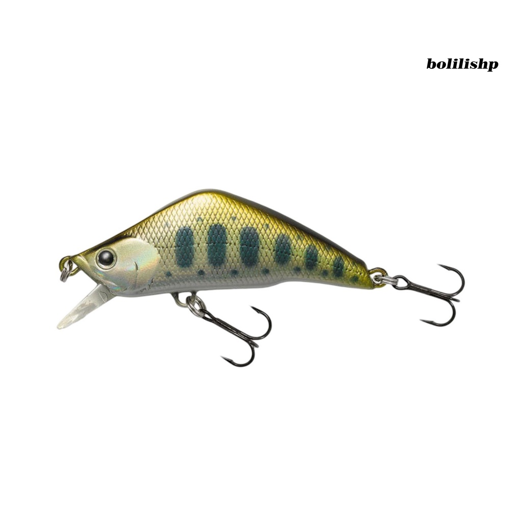 Bo-4.8cm/3.8g Buatan Memancing Umpan Bionic 3D Mata Tajam Kait Arus Trout Tenggelam Ikan Kecil Lure Untuk Air Tawar Air Asin