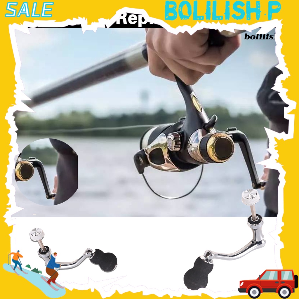 Bo-fishing Rocker Anti-Oksidasi Non-slip Nyaman Grip Stabilitas Tinggi Angling Metal Fishing Reel Modifikasi Rocker Memancing Luar Ruangan