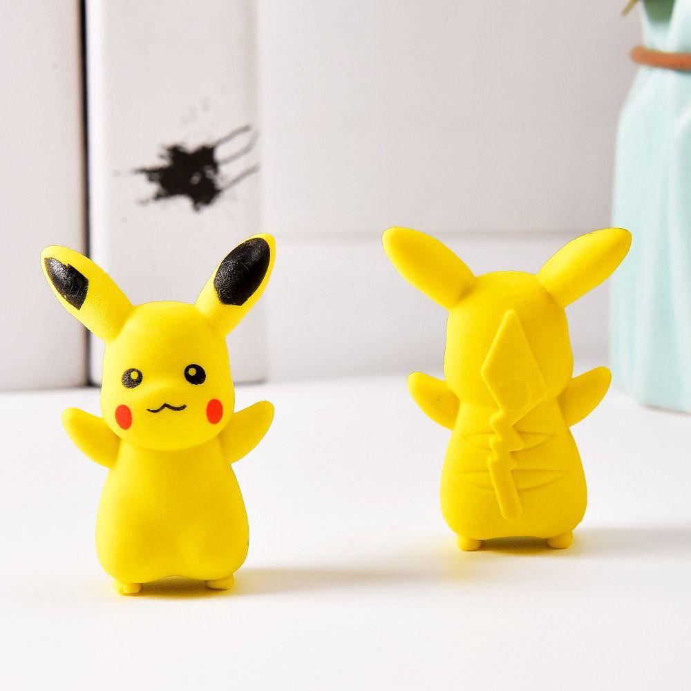 Agustina Pokemon Pikachu Eraser Lucu Lucu Tanpa Debu Kreatif Tanpa Jejak Siswa Alat Tulis Menulis Menggambar Eraser