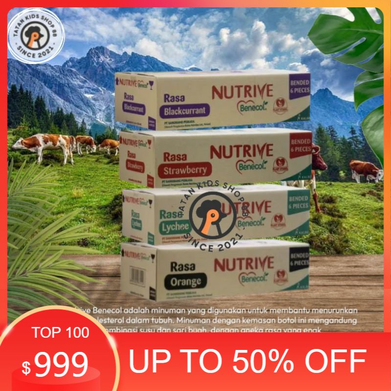 

Susu Nutrive Benecol Kolesterol 36 botol 100ml 1 Dus Karton Yogurt