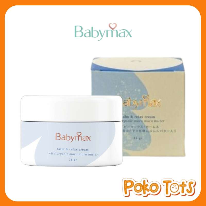 Babymax Calm &amp; Relax Cream 25gr Krim Pelembab dan penghangat Tubuh Bayi Baby Max