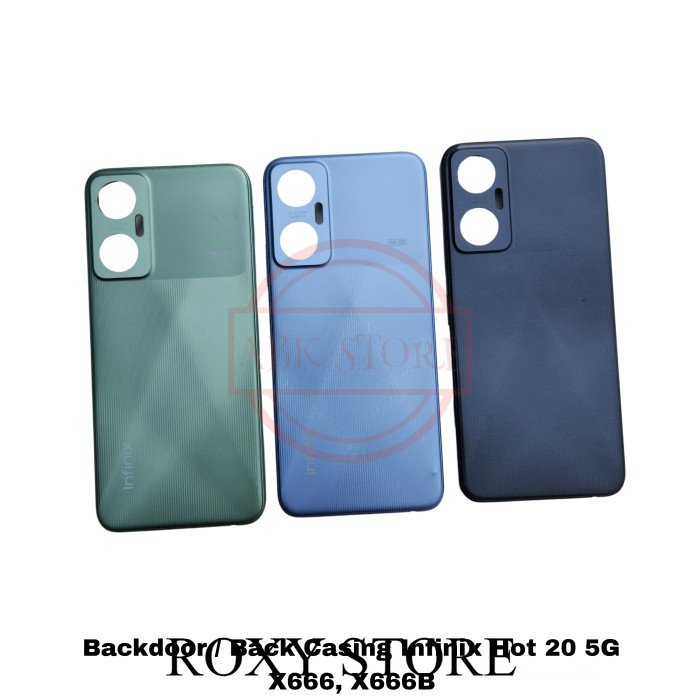 TUTUP BELAKANG BACKDOOR BACKCOVER BACK CASING INFINIX HOT 20 5G